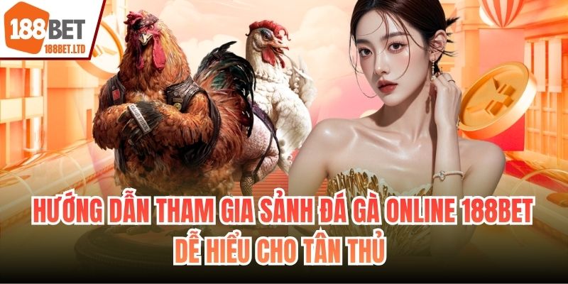Hướng dẫn tham gia sảnh đá gà online 188BET dễ hiểu cho tân thủ 